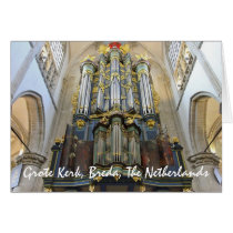 Grote Kerk, Breda, The Netherlands Greeting Card