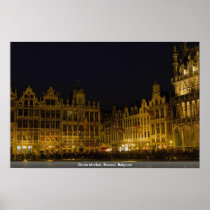 Grote Market, Brussel, Belgium Poster