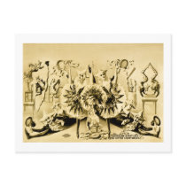 Grotesque Gyrations by Gifted Eccentriques 1900 Postcards