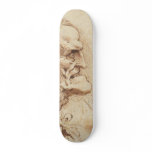 Grotesque profile skate deck