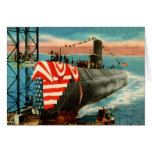 Groton Connecticut Submarine Launch Cards