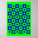 Grotte Celoni - green Poster
