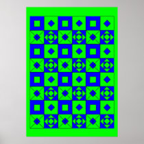 Grotte Celoni - green Poster