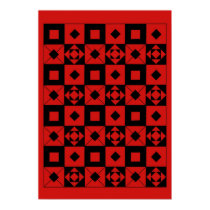 Grotte Celoni - red posters by lonvig Grotte Celoni - red posters