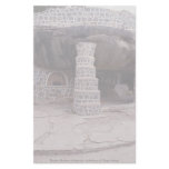 Grotto Shrine of Mariel, visitation of Virgin Mary Customized Stationery