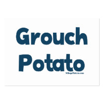Grouch Potato Business Cards