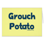Grouch Potato Greeting Card