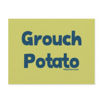 Grouch Potato Post Cards