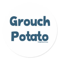 Grouch Potato Sticker