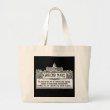 Groucho Marx on Politics Bags