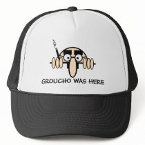 Groucho was here hats