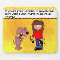 Grouchy mousepads