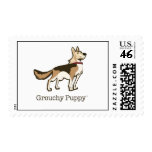 Grouchy Puppy Postage