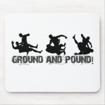 Ground and Pound Line mousepads