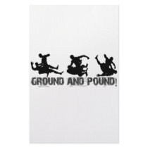 Ground and Pound Line Customized Stationery
