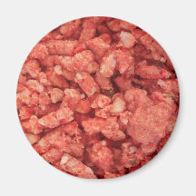 Ground Beef Meat Bacon Fridge Magnet