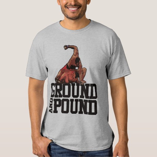 Ground And Pound Mma Shirt Zazzle
