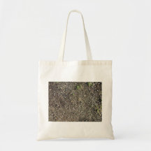Ground with small stones canvas bags