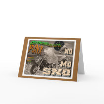 Groundhawg PUNX world tour NO MO SNO blank inside cards