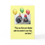 Groundhog Day Birthday Card