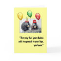 Groundhog Day Birthday Card