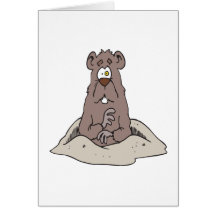 Groundhog Day Card