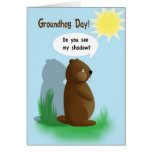 Groundhog Day for kids Greeting Cards