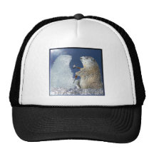 Groundhog Day Ice Sculpture Hat