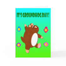 Groundhog day (no shadow) cards by Eddy_G Groundhog day (no shadow) cards