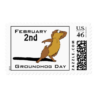 Groundhog Day Postage