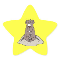 Groundhog Day Sticker