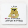 Groundhog day vote  shadow mouse pads
