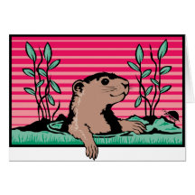 Groundhog Greeting Cards