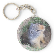 Groundhog  keychain