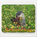 Groundhog Mousepad mousepads