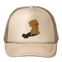 Groundhog Shadow Trucker Hats
