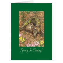Groundhog's day card