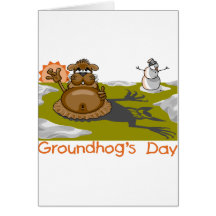 Groundhog's Day Greeting Cards