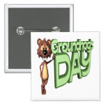 Groundhogs Day Pinback Buttons