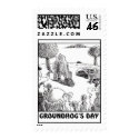 GROUNDHOGS DAY postage