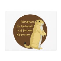 Groundhog's Day Post Cards