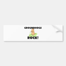 Groundhogs Rock Bumper Sticker