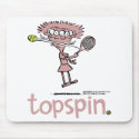 Groundies - Topspin mousepad