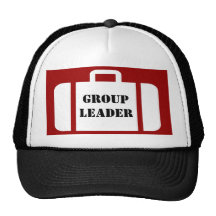 Group Leader on Suitcase Hat