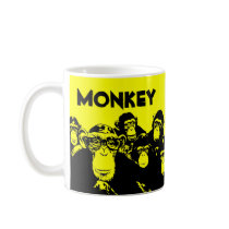 Group o' Monkeys Mug by monkeyska Group o' Monkeys Mug