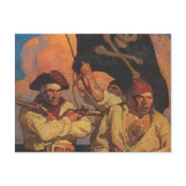 Group of Buccanneers Post Cards