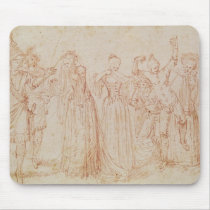 Group of Comic and Tragic Actors Mousepads