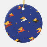 group of flying dogs Ornament
