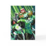 Group of Green Lanterns Greeting Cards