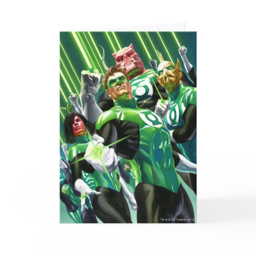 Group of Green Lanterns card
